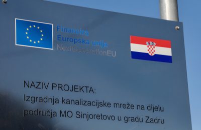 Zadar razvojem sustava odvodnje doprinosi zaštiti okoliša i mora